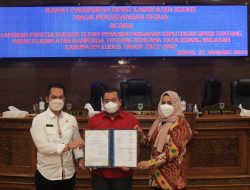 DPRD Setujui Ranperda Tentang Rencana Tata Ruang Wilayah Tahun 2022-2042