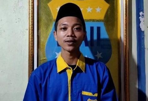 Satrio Tegar Imani selaku Ketua Pergerakan Mahasiswa Islam Indonesia (PMII) Kabupaten Purworejo. dok pribadi/ROH/LINGKAR.CO