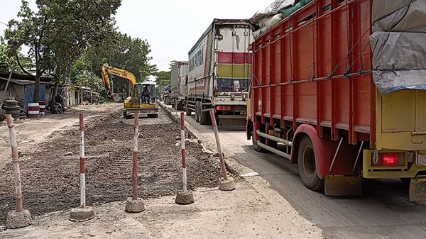 Macet Parah, DPRD Pati Yakin Perbaikan Jalan Juwana-Batangan Bisa Dikebut