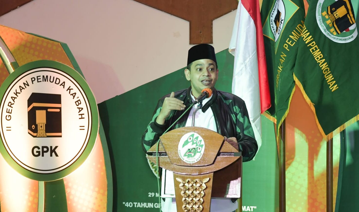 Ketua Umum Pimpinan Pusat Gerakan Pemuda Ka'bah (GPK) Farhan Hasan. Dok Pribadi/Lingkar.co