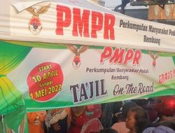 Ramadhan Berkah, PMPR Bagi Takjil di 14 Kecamatan di Rembang