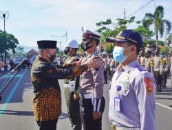 Bupati Agus Bastian Buka Apel Pasukan Ketupat 2022