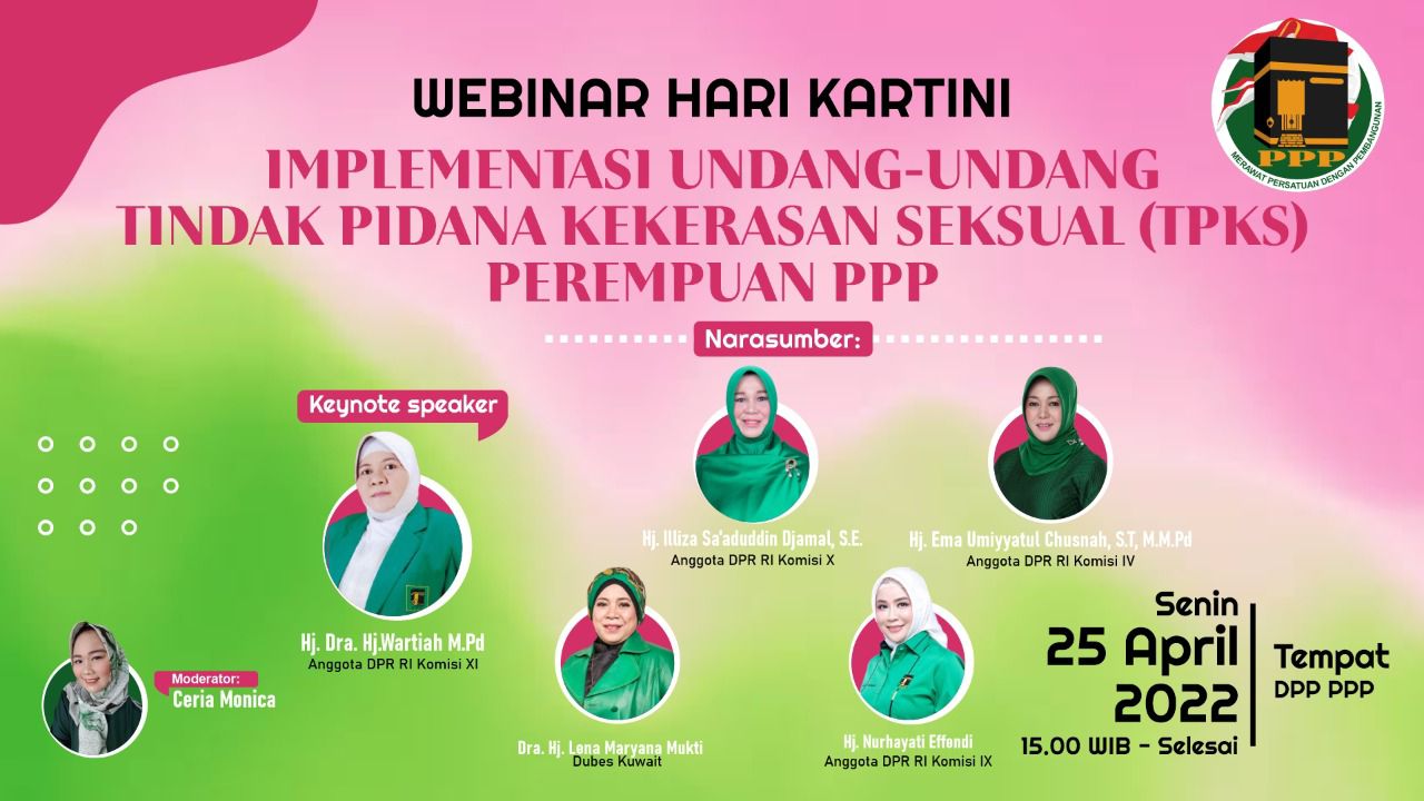 PPP Luncurkan Program RASA PETIGA, Wadah Perlindungan Korban Kekerasan Seksual. Muhammad Idris/Lingkar.co
