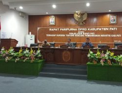Dewan Gelar Rapat Paripurna Terkait Raperda Pembangunan Industri Pati