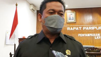 Ketua DPRD Pati, Ali Badrudin. (Arif Febriyanto/Lingkar.co)