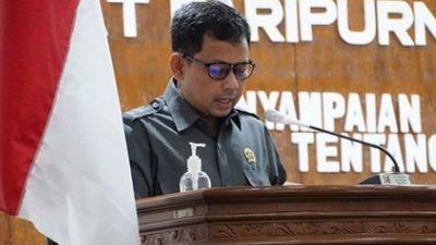 Anggota DPRD Pati dari Komisi B, Narso. (Arif Febriyanto/Lingkar.co)