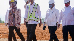 Presiden Joko Widodo (Jokowi) saat di Kawasan Industri Terpadu (KIT), Kabupaten Batang, Jawa Tengah, Rabu (8/6/2022) / LINGKAR.CO/ISTIMEWA