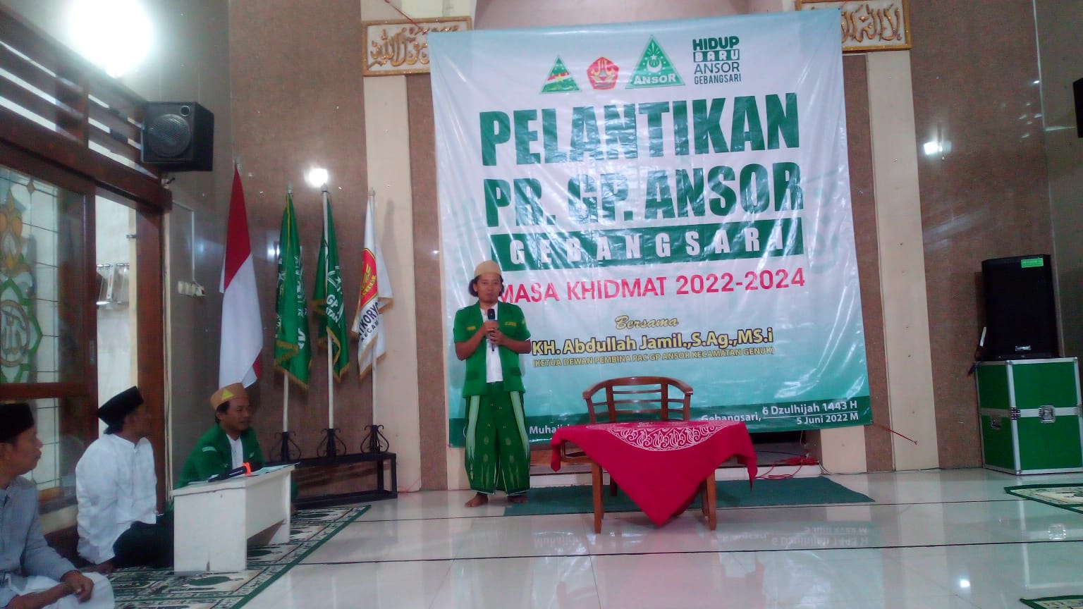 Ketua PC GP Ansor Kota Semarang Abdur Rahman/LINGKAR.CO/Ahmad Rifqi Hidayat