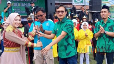 Serangkaian festival drumband se-Kabupaten Malang peringati Milad 40 GPK/LINGKAR.CO/MUHAMMAD IDRIS