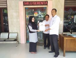 Serahkan SK, DPC Partai Garuda Sambangi KPU Blora