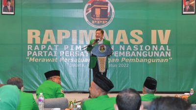 Ketua Umum DPP PPP Suharso Monoarfa/LINGKAR.CO/MUHAMMAD IDRIS