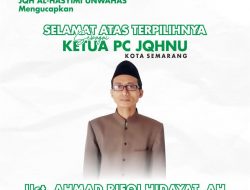 Ahmad Rifqi Hidayat Terplih Jadi Ketua JQHNU Kota Semarang