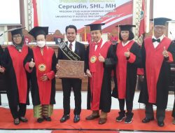 Angkat Perlakuan Diskriminasi Hak Aliran Kepercayaan, Ceprudin Raih Doktor Hukum di Untag Semarang
