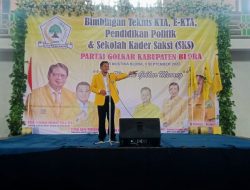 Siapkan Benteng pemilu 2024, Golkar Didik 3000 Kader