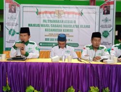 Peringati 100 Hari Masa Kepengurusan, MWCNU Kemiri Rumuskan Program Kerja