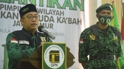 Ketua Umum PP GPK Terpilih Muhammad Khozin. IDRIS/LINGKAR.CO