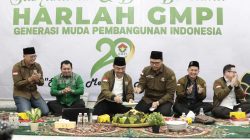 Prosesi Harlah Ke-29 Gerakan Muda Pembangunan Indonesia (GMPI) di Jakarta, Selasa (19/10/2022). IDRIS/LINGKAR.CO