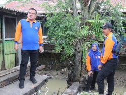 Tinjau Lokasi Banjir Cepu, Bupati Arief Petakan Permasalahan Utama Penyebab Banjir