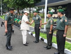 Dukung Kekuatan Teritorial, Prabowo Serahkan 100 Unit Motor Dinas Untuk Babinsa