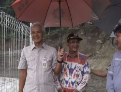 Resmikan Embung Subari, Ganjar Lanjutkan Gerakan Seribu Embung di 2023