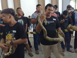 Bawa Misi Edukasi kepada Masyarakat, Pecinta Reptil Kudus Gandeng Lingkar.co