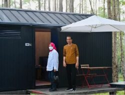 Presiden Jokowi dan Ibu Iriana Bermalam di Lokasi IKN yang Berkonsep Ekowisata