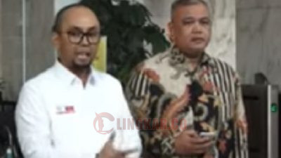 Kepala PPATK Ivan Yustiavandana dan Irjen Kemenkeu, Awan Nurmawan Nuh, saat jumpa pers, di Gedung Djuanda I Kemenkeu, Jakarta, Selasa (14/3/2023). Foto: Tangkap layar YouTube