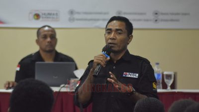 Nasarudin Sili Luli (Komisioner Bawaslu Kabupaten Jayapura)