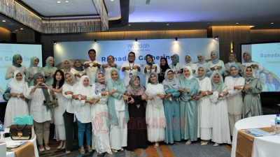 Wardah Ramadan Gathering di Hotel Aruss Kota Semarang, Rabu (12/4/2023)/Foto: Muhammad Nurseha