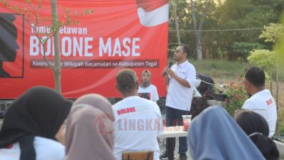Relawan Bolone Mase Tegal Raya Deklarasi Dukung Gibran Jadi Cawapres Prabowo