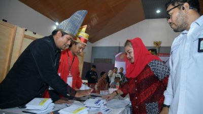 Pastikan Pemilu di Semarang Lancar, Wali Kota Tinjau Simulasi Pemilihan dan Penghitungan Suara