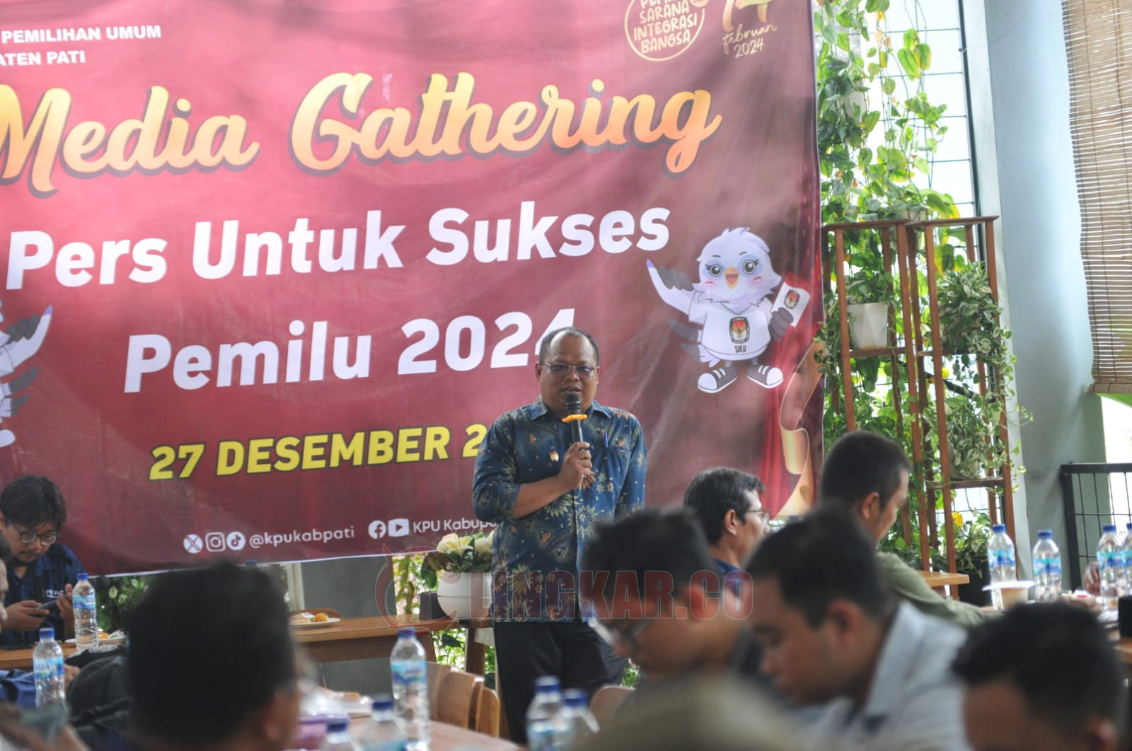 Ketua KPU Pati Supriyanto. Foto: Miftahus Salam/Lingkar.co