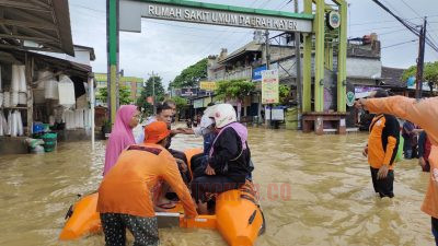 Banjir rendam sejumlah wilayah di Pati. Foto: Dokumentasi.