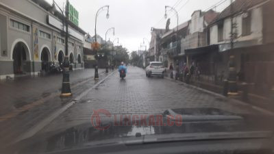 Banjir di Kota Semarang mulai surut. Foto: Dokumentasi.