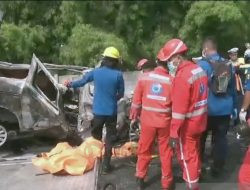 Sembilan Orang Tewas Akibat Kecelakaan di Jalur Contraflow KM 58 Tol Cikampek