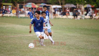 Pertandingan antara Persig vs AMN FC di Lapangan Desa Gribig, Kecamatan Gebog, Kudus, Sabtu (1/6/2023). Foto: Istimewa.