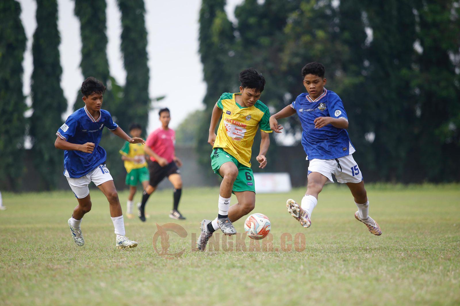 Pertandingan PS Porma melawan Megawon FC, Jumat (7/6/2024). Foto: Istimewa.