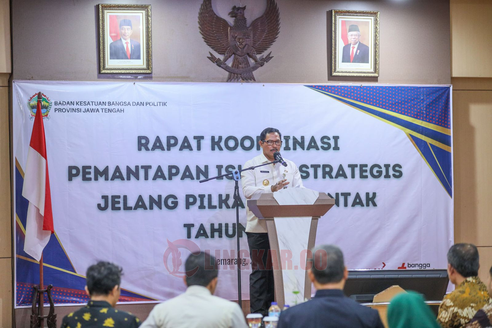 Pj Gubernur Jawa Tengah, Nana Sudjana. Furiahawe/Lingkar.co