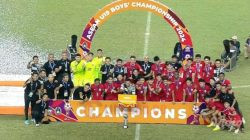 Timnas Indonesia U-19 keluar sebagai juara ASEAN U-19 Boys Championship 2024. Foto: Istimewa.