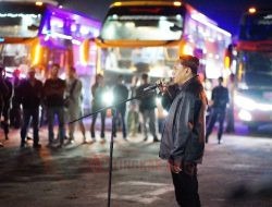 Ratusan Pemudik Gratis Tiba di Pati, Wabup Imbau Selalu Jaga Ketentraman