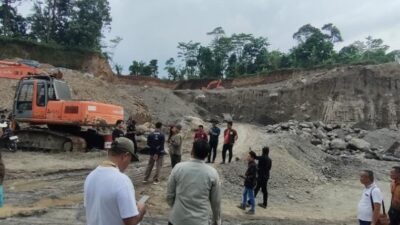 Tambang galian C yang berada di Dusun Gowok Desa Ngabean Kecamatan Boja. (dok Istimewa)