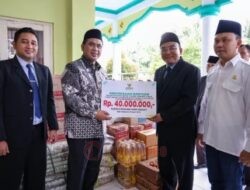 Taj Yasin Salurkan Santunan Kematian dan Bantuan Perbaikan Bangunan di Ponpes Gontor Magelang