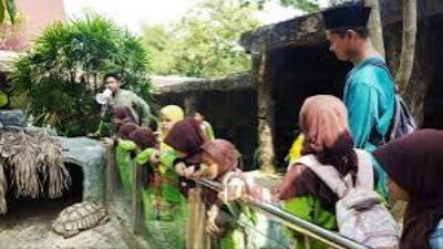 MI NU 18 Weleri edukasi satwa di Semarang Zoo. (dok Istimewa)