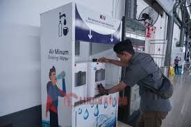 Water Stasion di stasiun wilayah Daop 4 Semarang. (dok KAI)