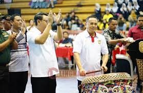 Pembukaan Popda Kabupaten Pati 2025 di GOR Pesantenan, Selasa (22/4/2025). Foto: Istimewa/Humas