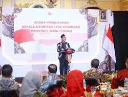 Kukuhkan Kepala OJK Jateng, Gus Yasin Minta Perhatikan UMKM