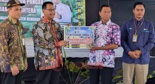 Pencanangan program Listrik Masuk Sawah di Kantor Dinas Pertanian dan Pangan (Dintanpan) Rembang, Selasa (29/4/2025). Foto: Istimewa.