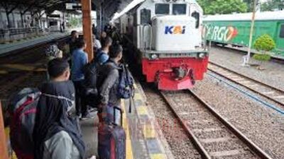 Ilustrasi suasa di Stasiun Daop 4 Semarang. (dok KAI)