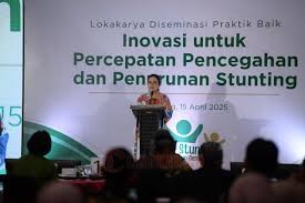Wali Kota Semarang, Agustina Wilujeng Pramestuti saat menjadi narasumber talkshow bertajuk Inovasi untuk Percepatan Pencegahan dan Penurunan Stunting di Hotel Gets Semarang. (dok Pemkot Semarang)