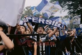 EUFORIA: Suporter Persib Bandung. (Foto: Istimewa)